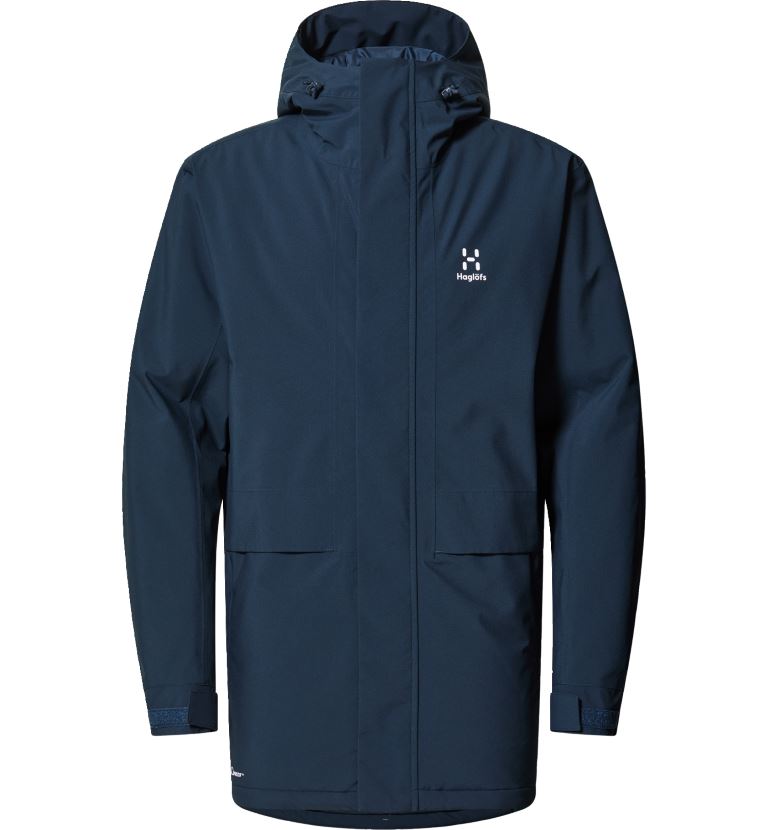 Haglofs Salix Proof Mimic Parka Jas Heren Tarn Blue S