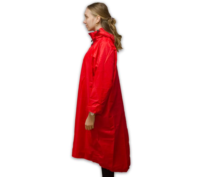 Lowland Walkingponcho Red M Poncho Red M
