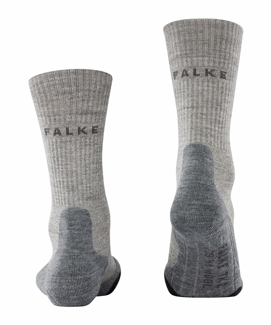Falke TK2 Explore Wool Wandelsok Heren Kitt Mouline 44-45