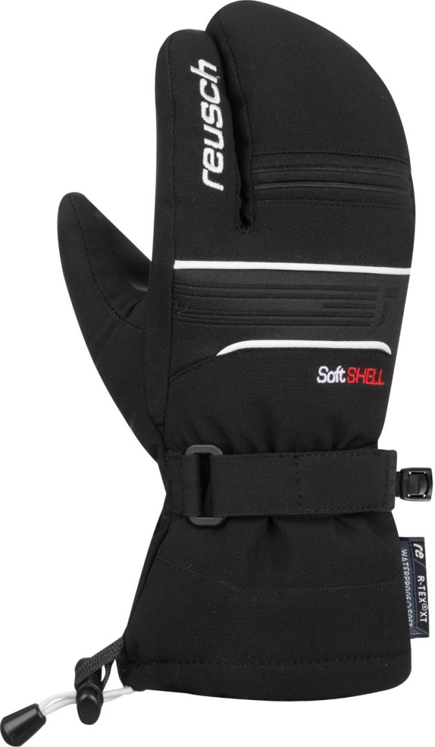 Reusch Kondor R-TEX® XT 3 Vinger Handschoen Kinderen Black/White 6