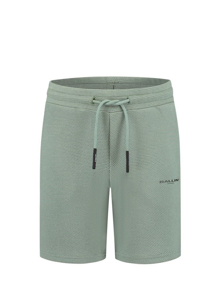 Ballin Regular fit Sweat Kortebroek Kinderen Green 10