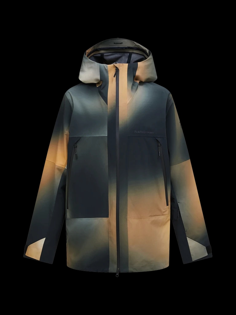 Peak Performance Edge HIPE® 3L AOP Wintersportjas Heren Powder Fade M