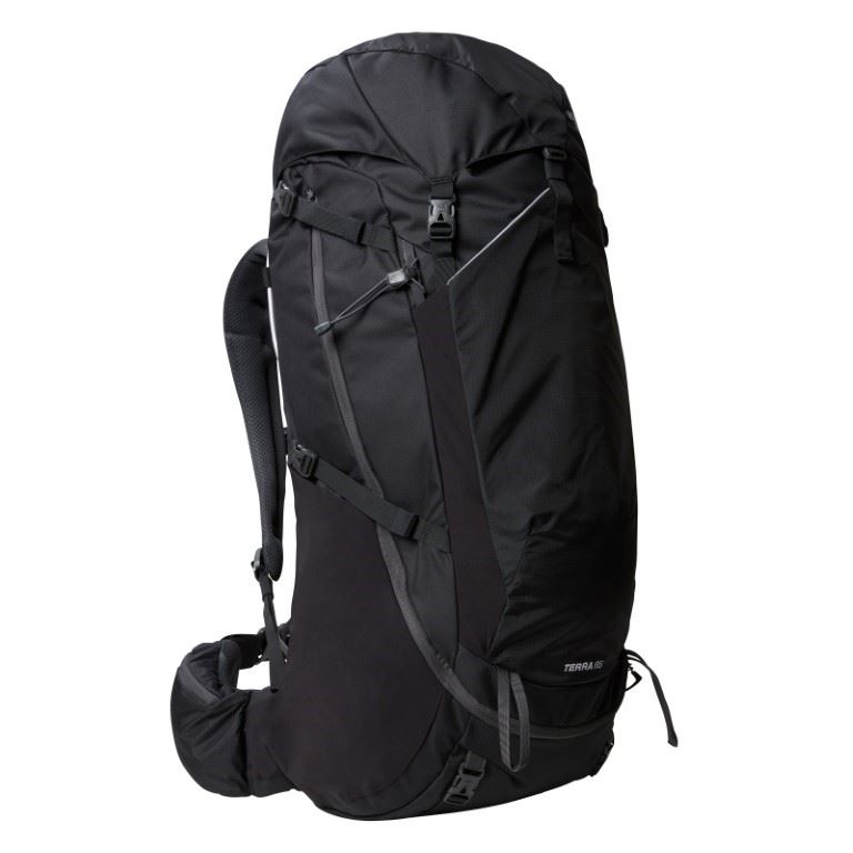 The North Face Terra 65 Backpack Heren TNF Black/Asphalt Grey S/M