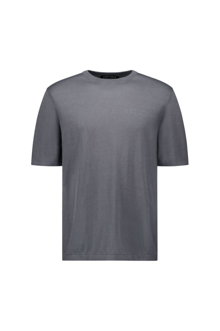 Airforce Knitted T-shirt Heren Pewter L