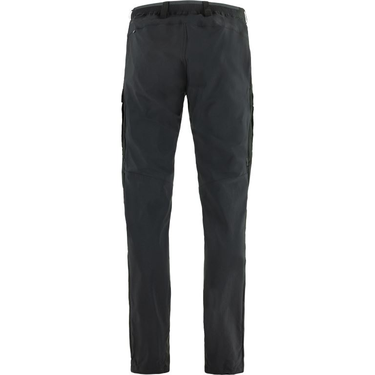 Fjallraven Abisko Hybrid Trail Wandelbroek Heren Black 50/R