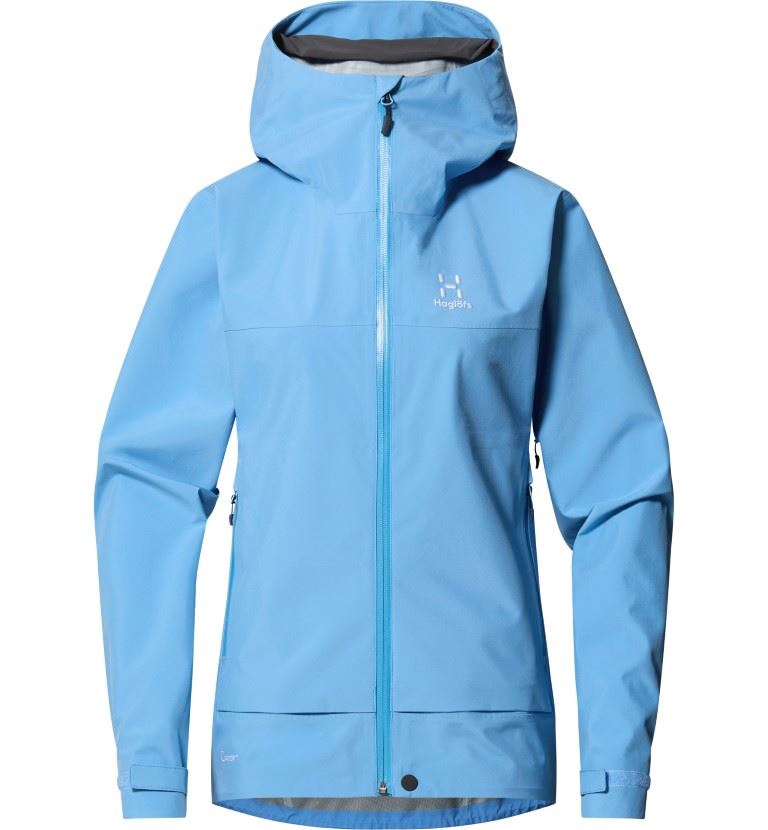 Haglofs Front Proof Hardshell Jas Dames Sky Blue M