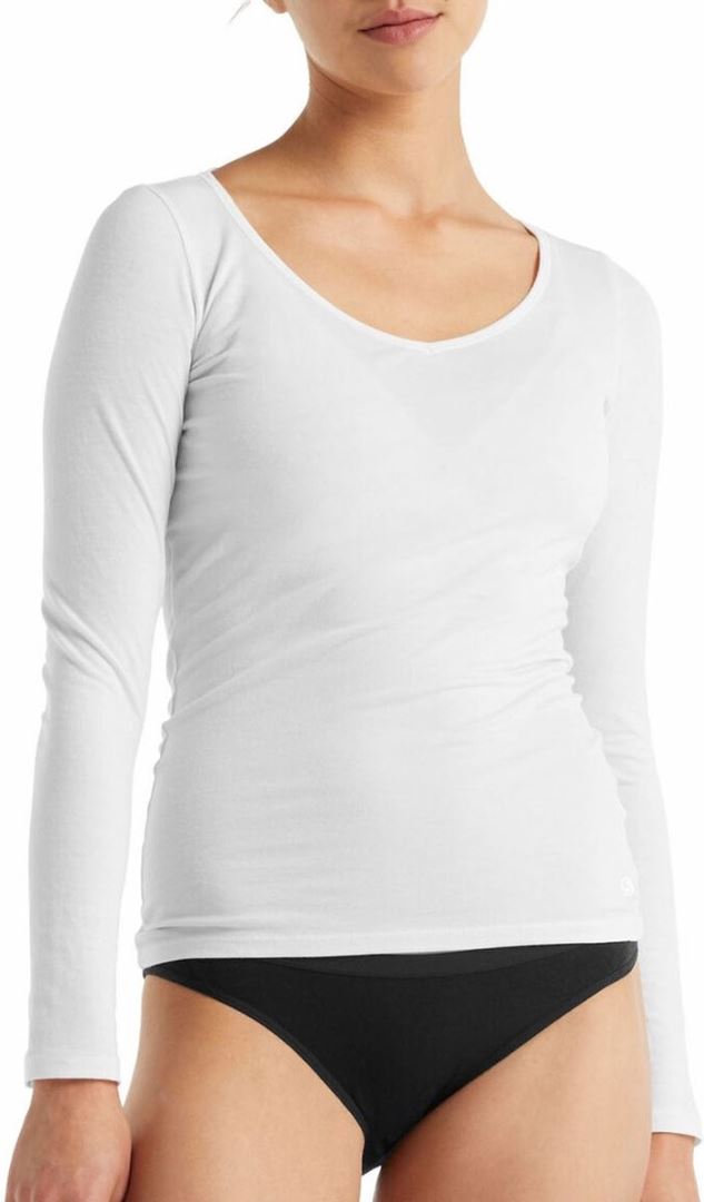 Icebreaker Siren LS Sweetheart Thermoshirt Vrouwen - Maat XL