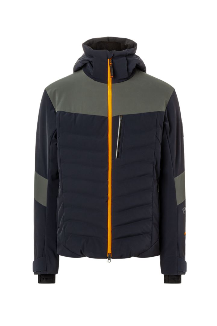 Fire + Ice Heren Radek Ski Jacket 4way Stretch Grape Leaf