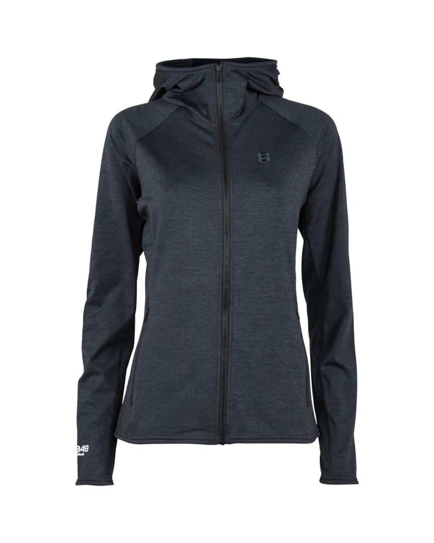 8848 Altitude Peach Hoodie Dames Fleece Black 42