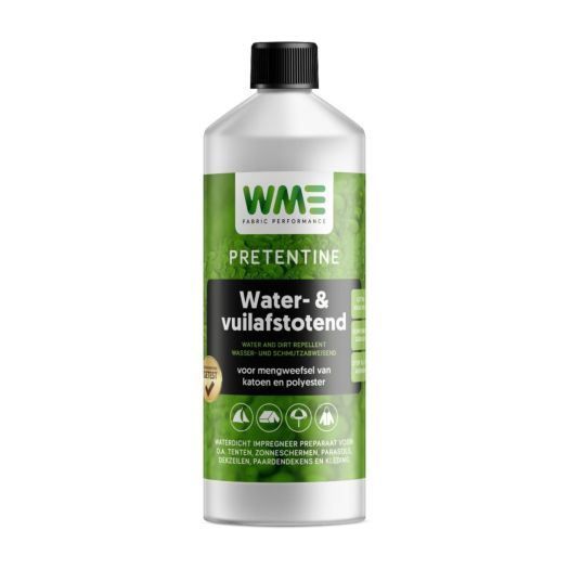 Waterdicht Pretentine Katoen/Polyester Onderhoudsmiddel 1L Soellaart.nl