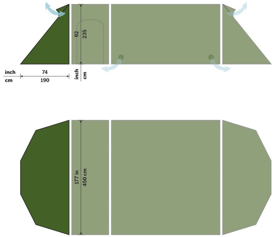 Stalon XL Vestibule Accessoire Soellaart.nl