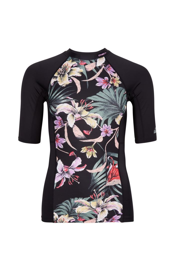 Anglet Shortsleeve All Over Print Skin Dames Wetsuit Soellaart.nl