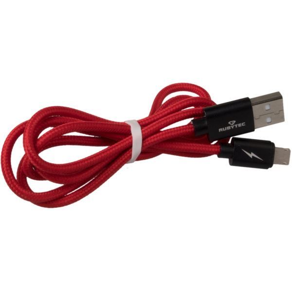 Charge Micro Usb & Lightning Cable Red 30 Red 30 cm Soellaart.nl