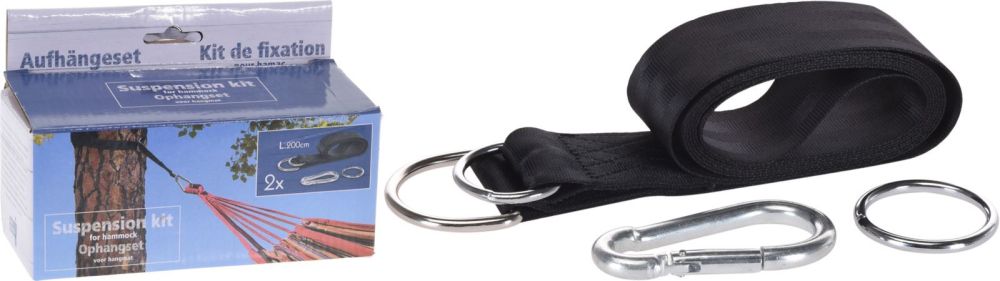 Hangmats Set 2 Polyester Touwen 5 X 200 Cm Accessoire Soellaart.nl