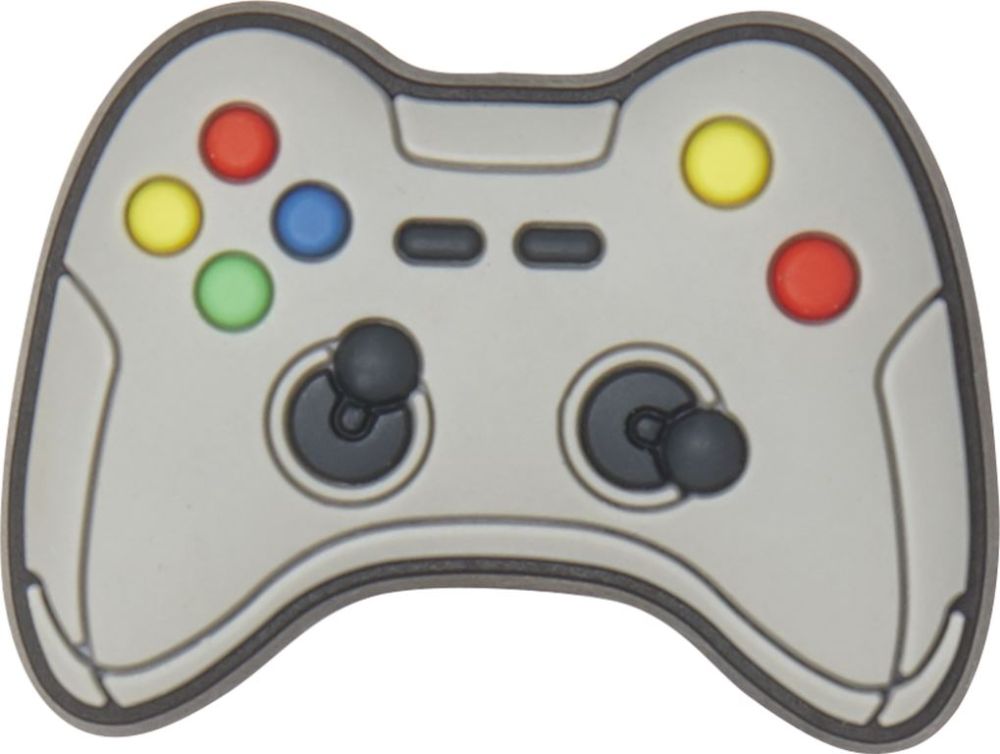 Grey Game Controller Jibbitz Charm Soellaart.nl