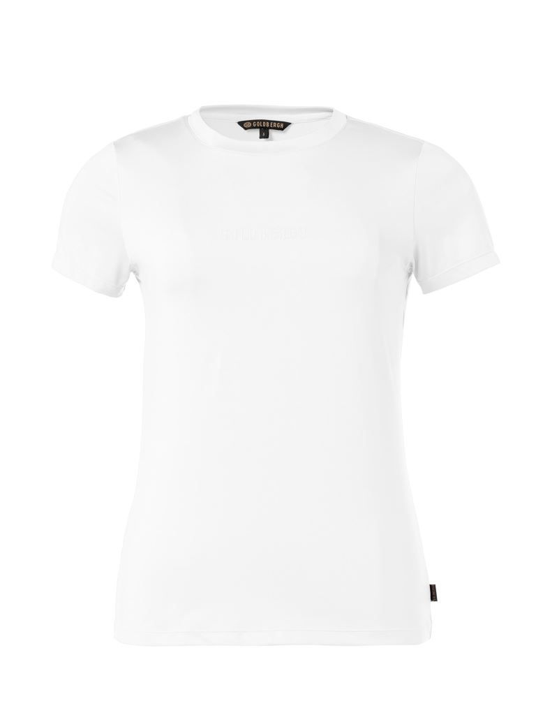 Avery Sleeve T-Shirt Dames white M Soellaart.nl