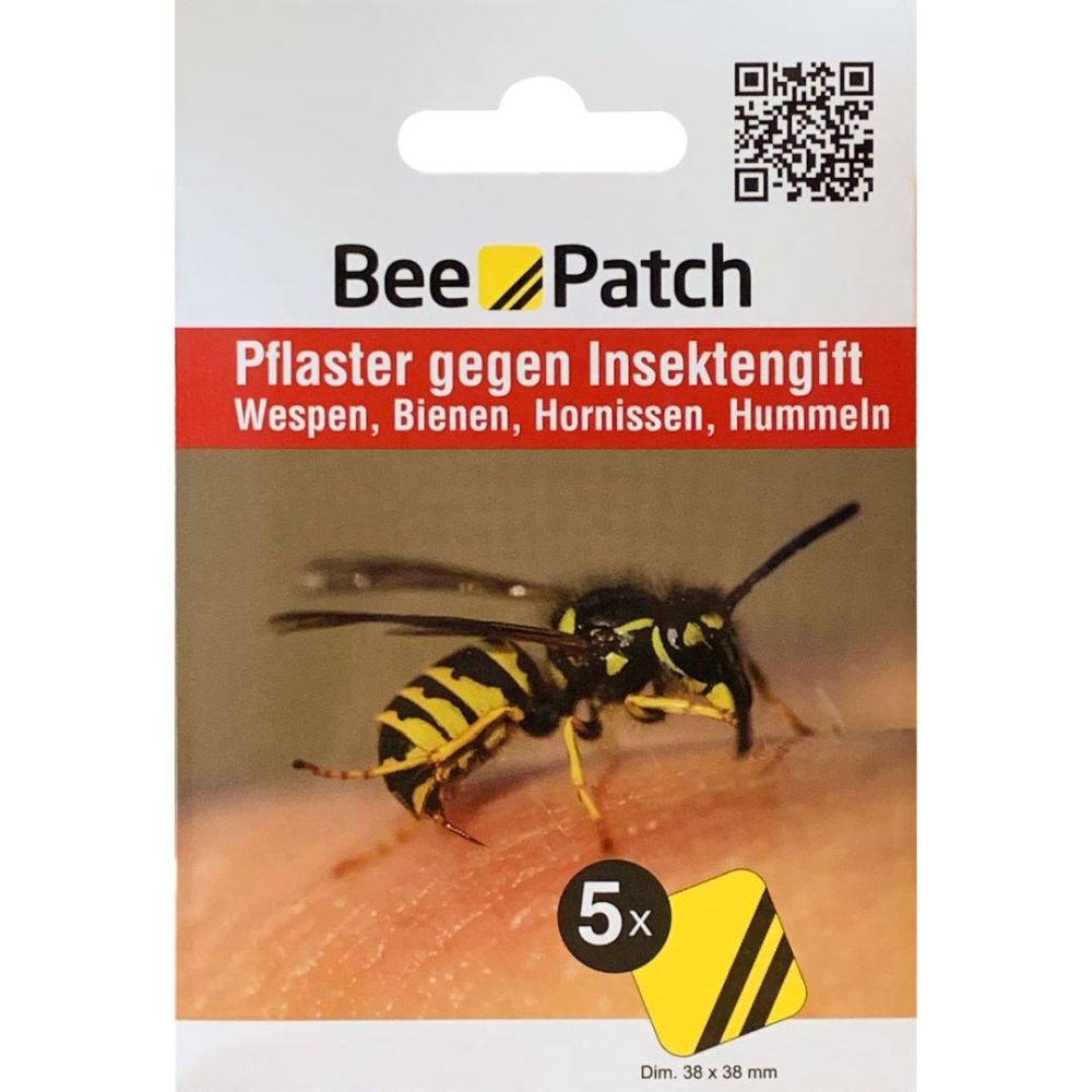 Bee-Patch 5X Pleister Tegen Insectengif EHBO Soellaart.nl