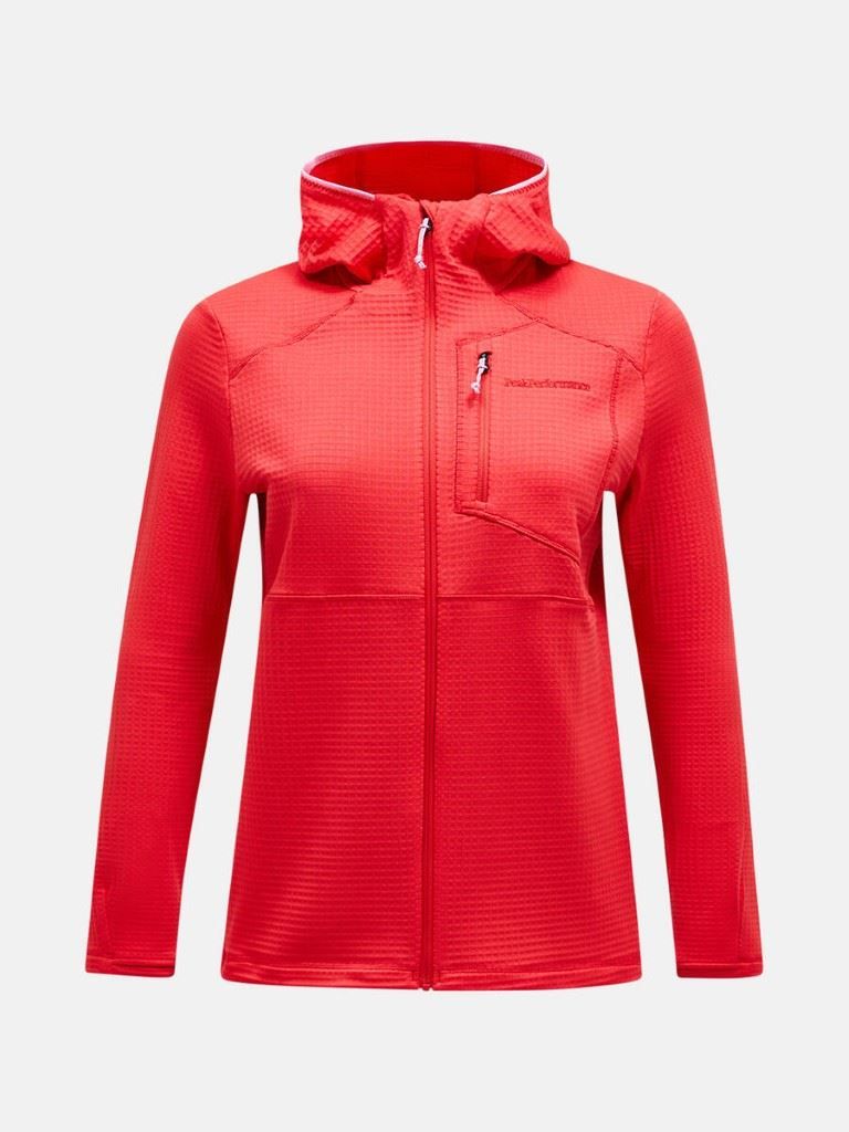 Trail Polartec Zip Hood Fleece Dames Soellaart.nl