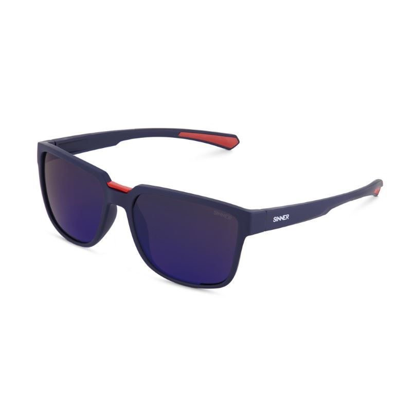 Knoll Mt Dk Blu/Rd-Sintec® Blu Mr Zonnebril Soellaart.nl