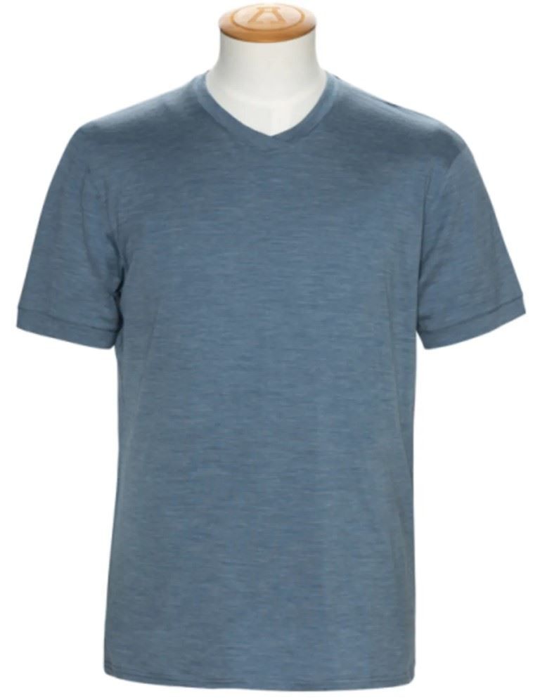 180Gsm Merino V Tee Shirt T-Shirt Heren Soellaart.nl