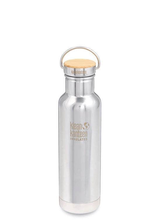 18Oz Reflect /Stainless Uni Bamboo Cap Drinkfles Mirrored Stainless 540 ml Soellaart.nl