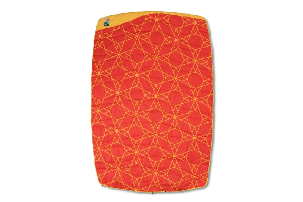 Puffin Blanket 1P (Flame Starline) Deken Soellaart.nl