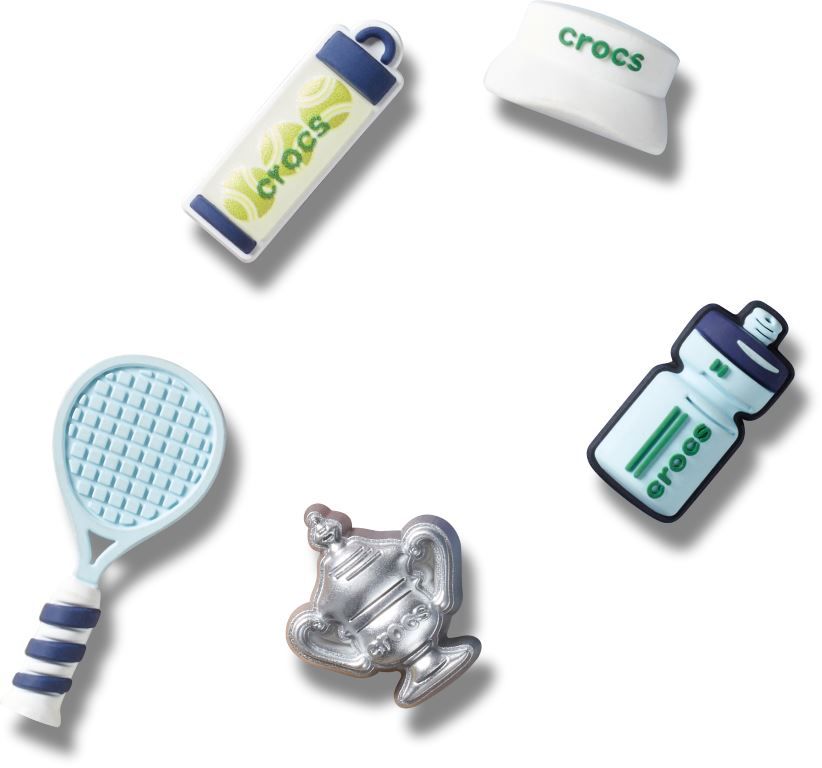 Tennis Game 5 Pack Jibbitz Charm Soellaart.nl