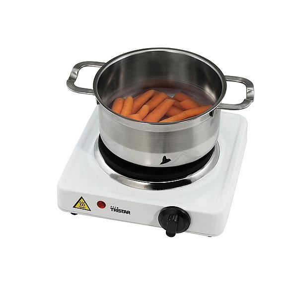 Elektrische Kookplaat Kp 6185 Ø 15 Cm 1100 Watt Elektrische barbecue Soellaart.nl