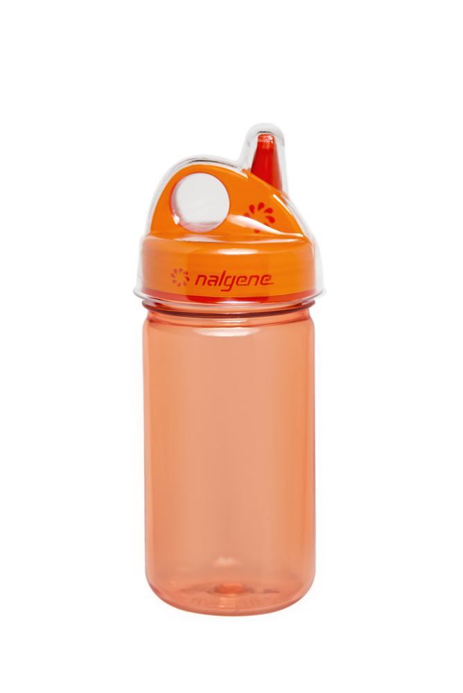 Grip-N-Gulp - 0,35L - Bpa Vrij- Roze Drinkfles Oranje 0,350 Soellaart.nl