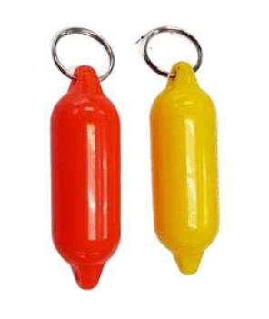 Fender Sleutelhanger Watersport Geel Soellaart.nl