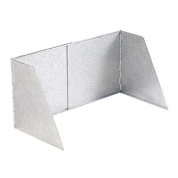 Kookwindscherm P 259 Verstelbaar Aluminium Soellaart.nl