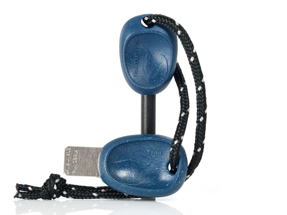 Firesteel Bio Scout Fire starter Blauw Soellaart.nl