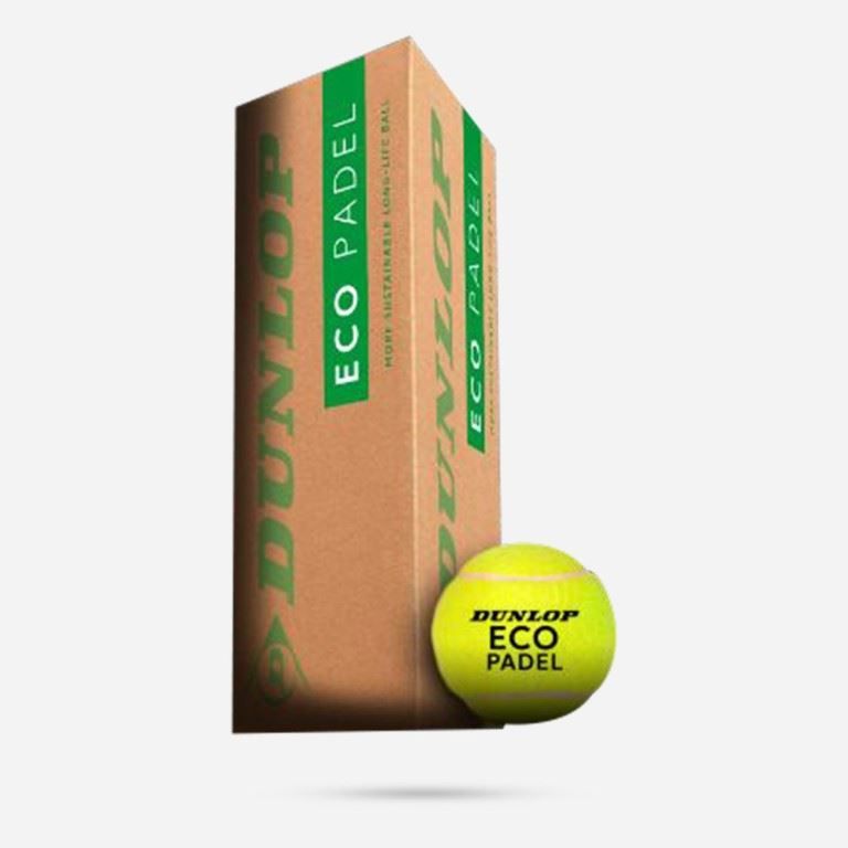 Eco Padel 3 Box Tennisballen Yellow MTL Soellaart.nl