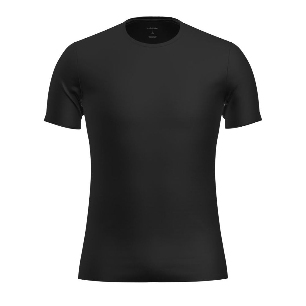 Anatomica SS Crewe T-Shirt Heren Black XL Soellaart.nl