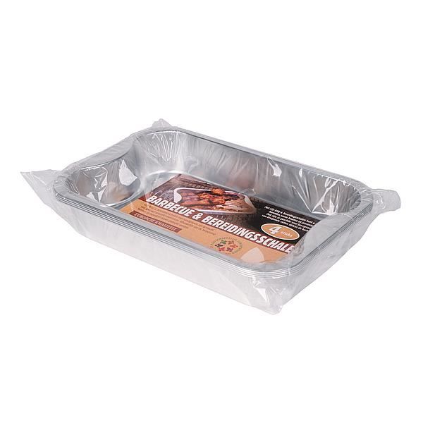 Barbecue Bereidingsschalen 29,5X19,5 Cm 4 Stuks Barbecue Accessoire Soellaart.nl