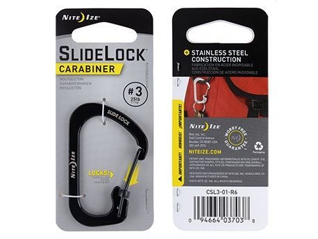 Carabiner #3 Slidelock SS Carabine Soellaart.nl