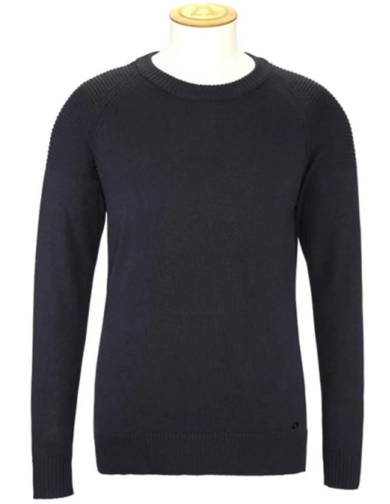 7 Gauge Merino Crew Trui Heren Soellaart.nl