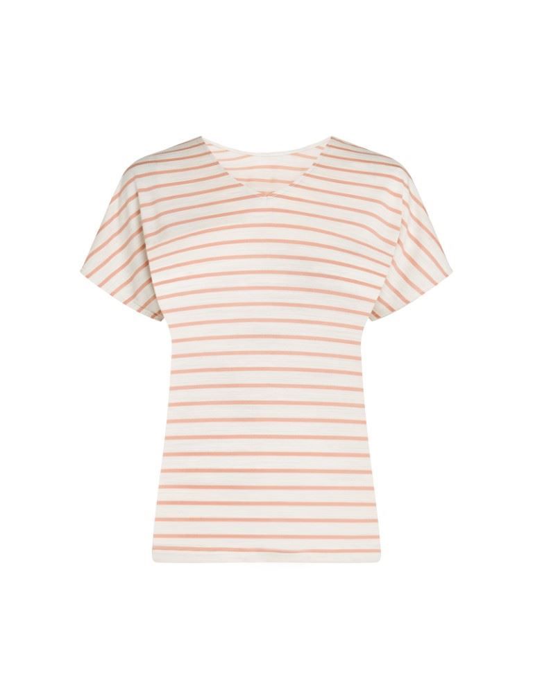 Drayden Reversible SS Top Stripe T-shirt Dames Soellaart.nl