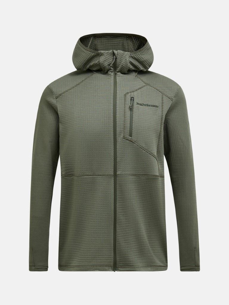 Trail Polartec Zip Hood Fleece Heren Soellaart.nl
