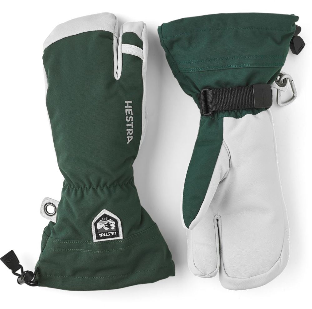 Army Leather Heli Ski 3 Vinger Handschoen Soellaart.nl