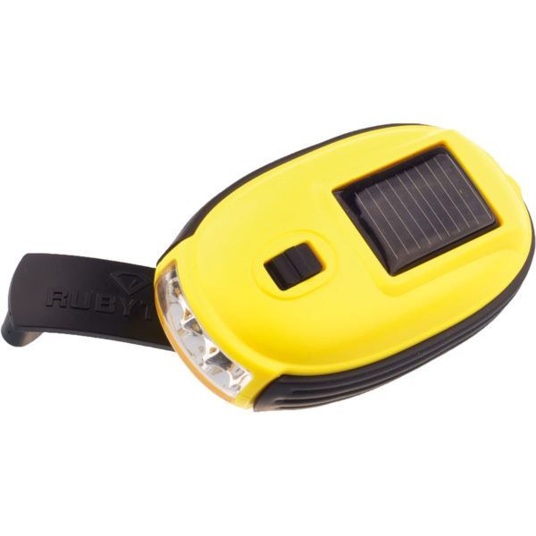 Xl Swing Solar Flashlight Yellow Soellaart.nl