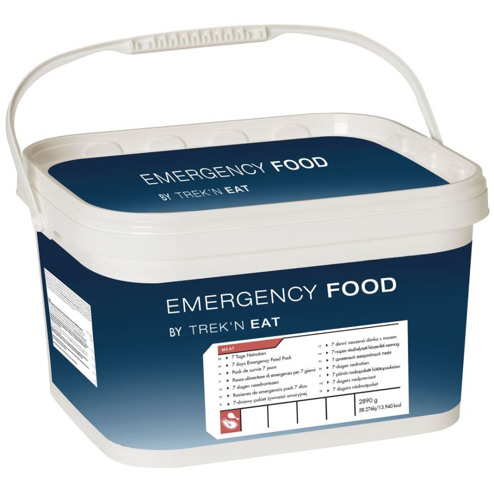 Emergency Food 7 Day Emergency Ration With Meat Reismaaltijd Blauw OS Soellaart.nl