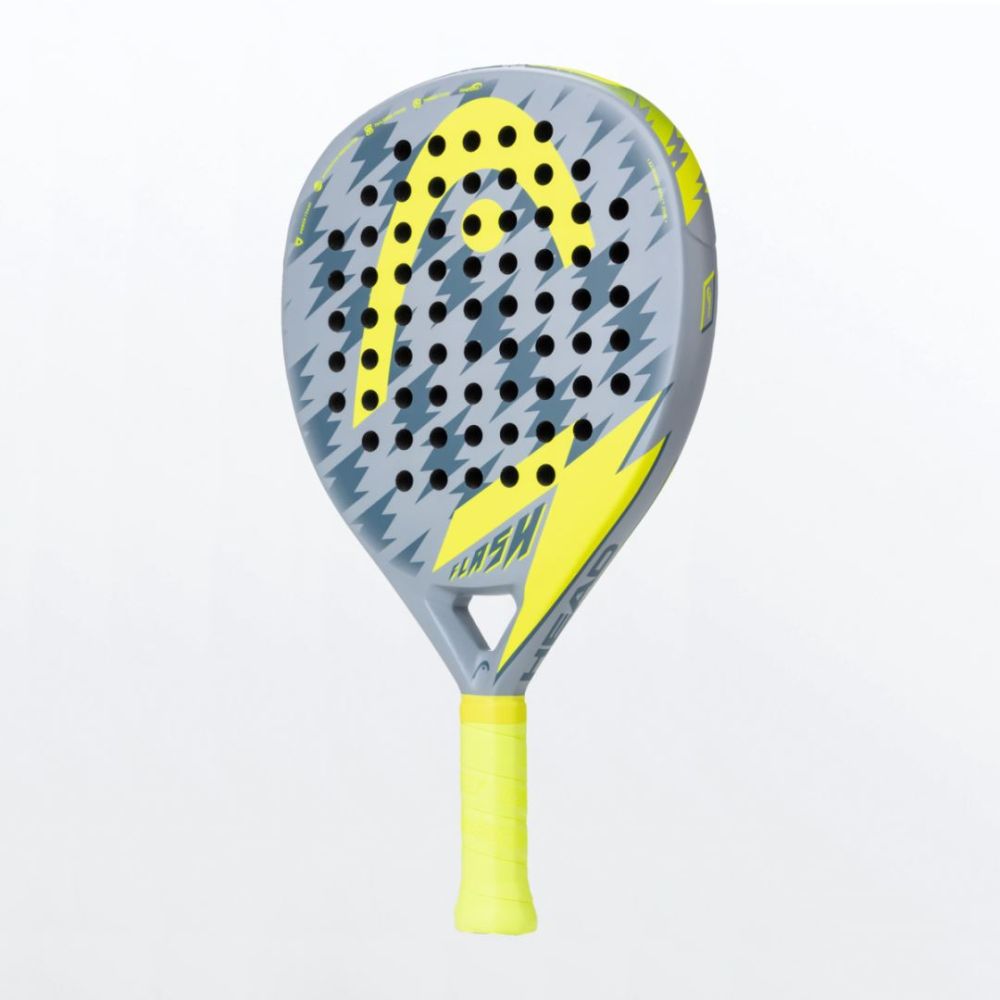 Flash Padel Racket Grey/Yellow O/S Soellaart.nl