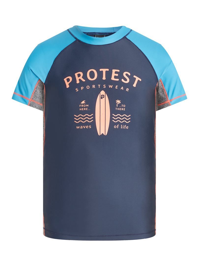 Prtakino Short Sleeve Surf Kinder Zwemshirt Soellaart.nl