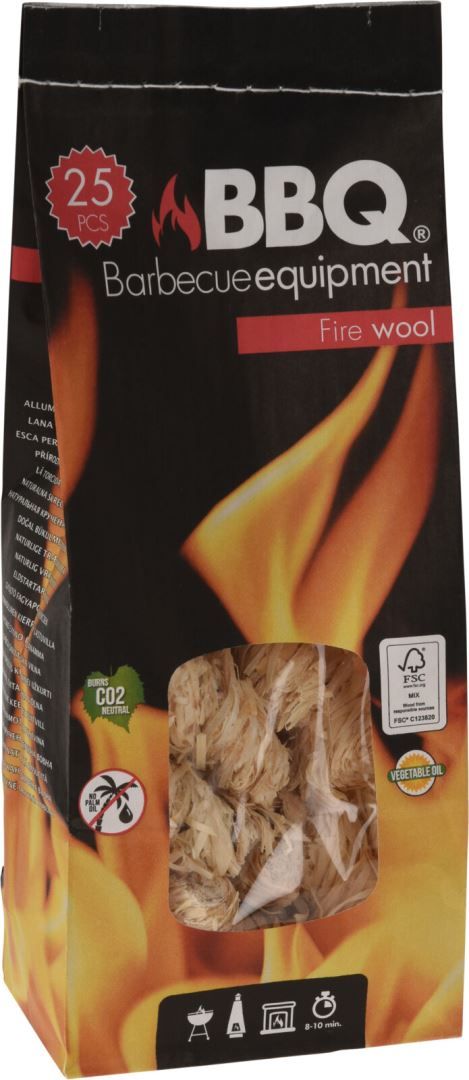 Aanmaak Houtwol Krullen Barbecue Accessoire Soellaart.nl