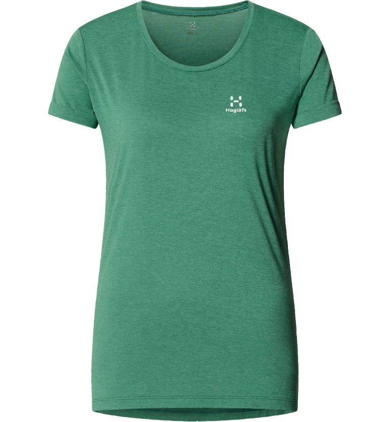 Ridge Hike T-Shirt Dames Dk Jelly Green XL Soellaart.nl