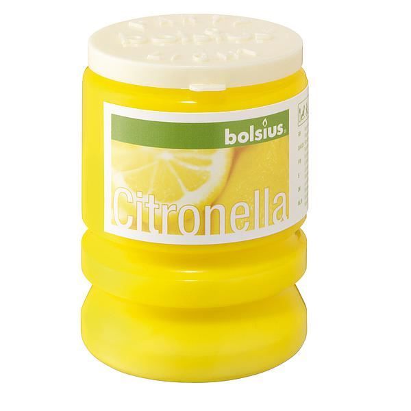 Kaars Party Light Citronella 30 Branduren Geel Kaars Soellaart.nl