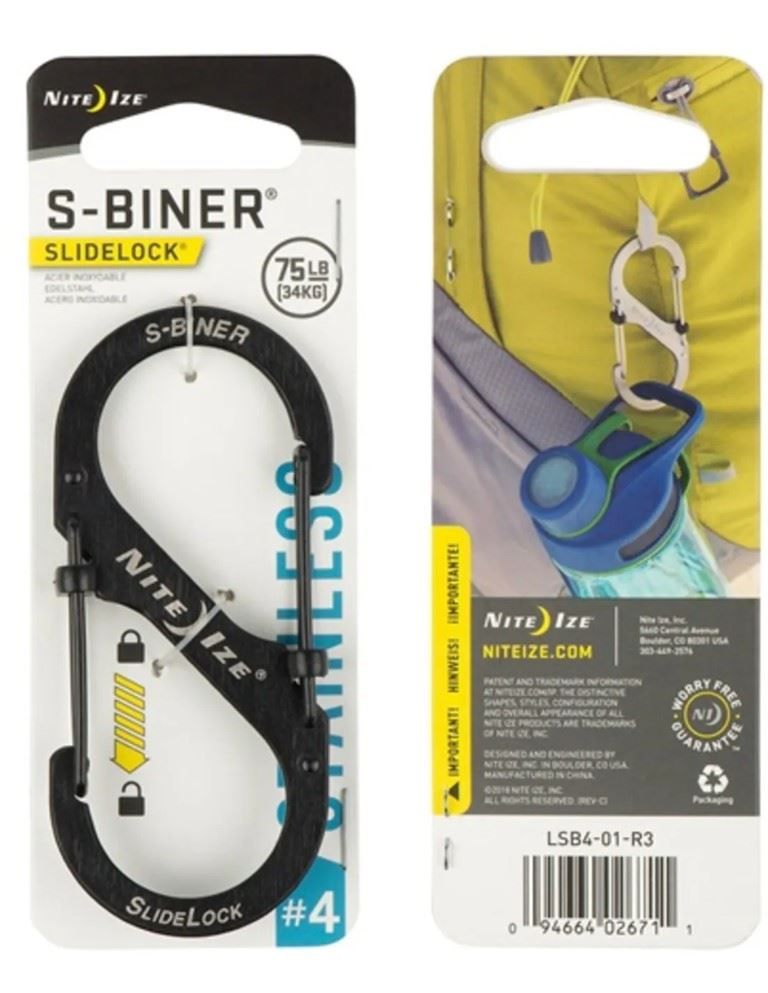 S-Biner #4 Slidelock Stainless Soellaart.nl