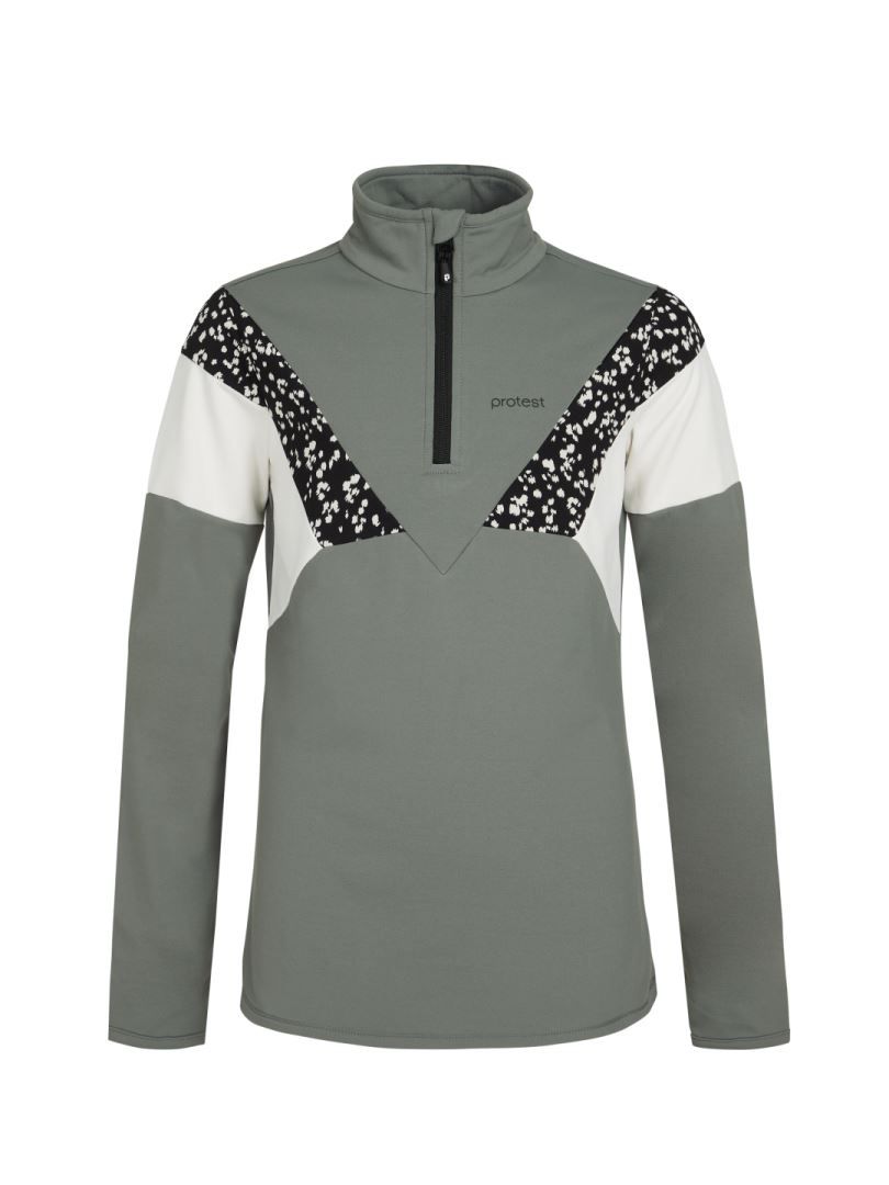 Prtdewyc 1/4 Zip Kinder Fleece Soellaart.nl
