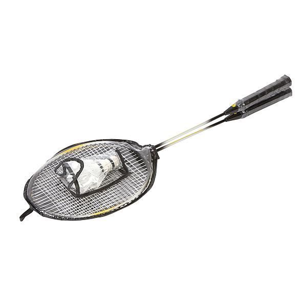 Badmintonset Deluxe 2 Rackets En 2 Shuttles In Hoes Spel Soellaart.nl